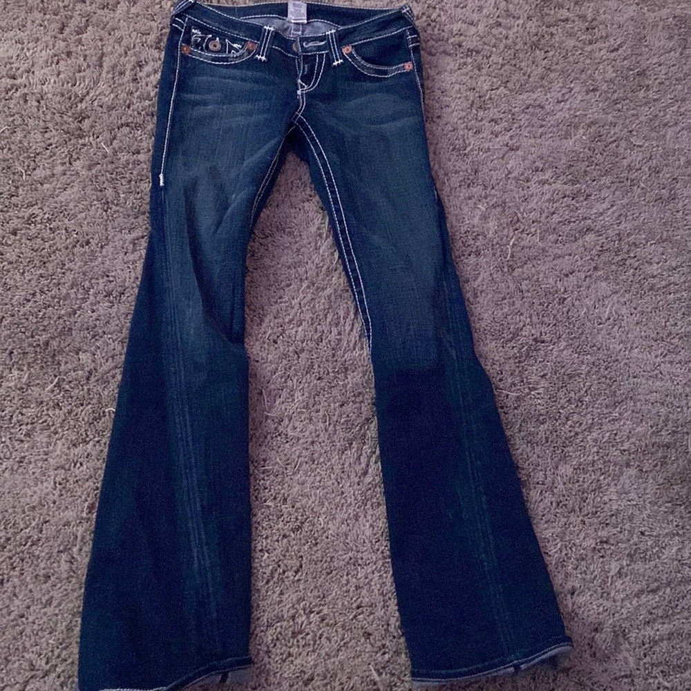True Religion vintage flare jeans